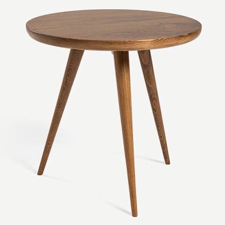 retround 3 ayaklı masif sehpa resmi