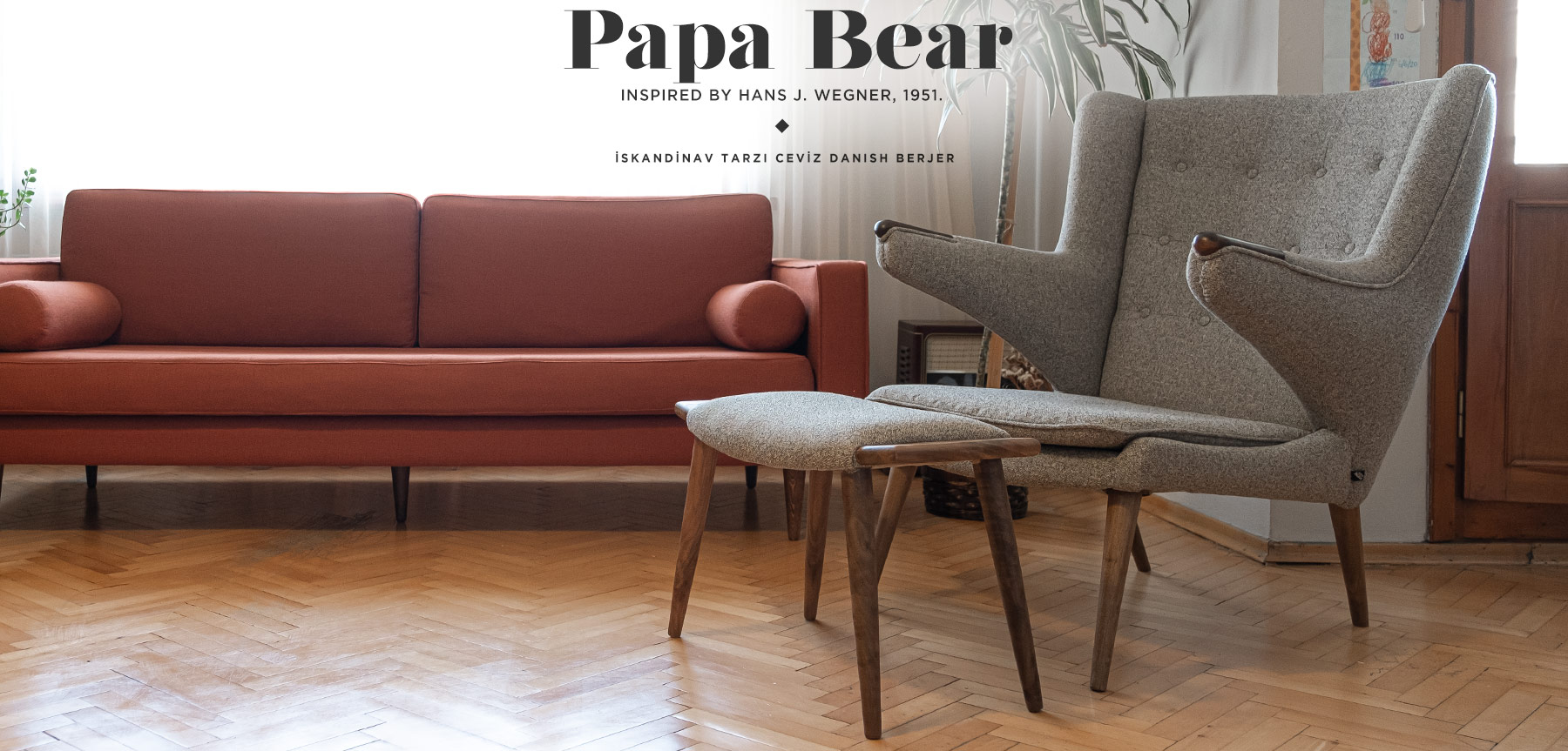 papa bear chair resmi