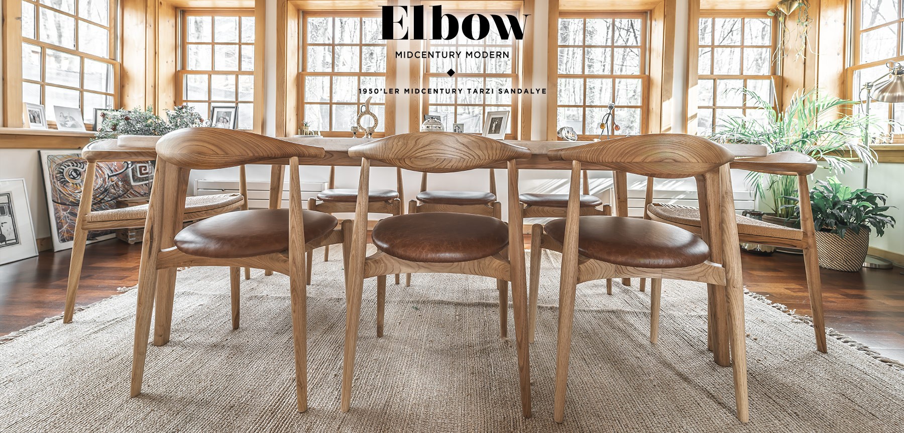ch20 elbow chair sandalye resmi