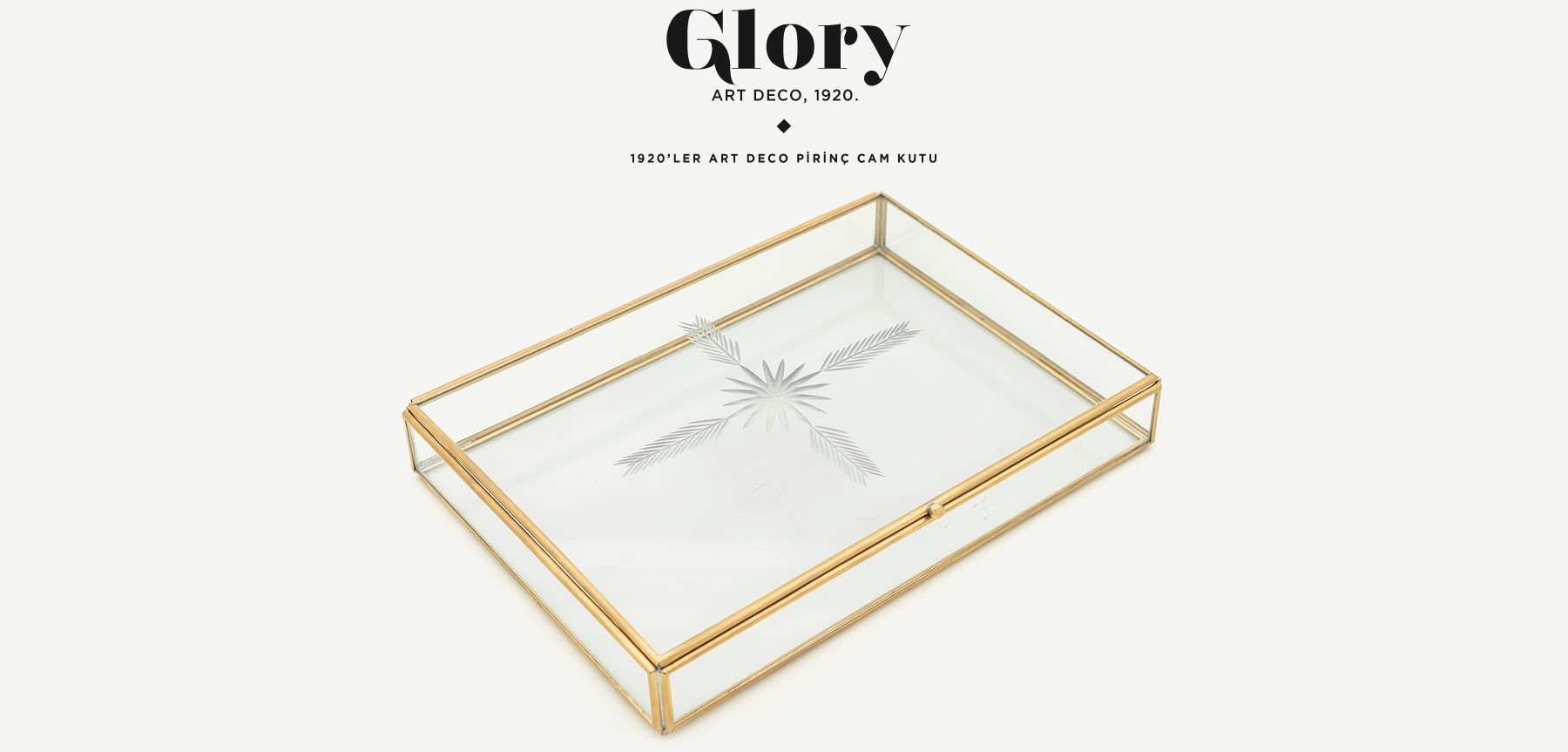 glory art deco cam kutu resmi