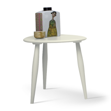 danısh™ m beyaz yan sehpa resmi