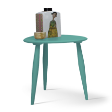 danısh™ m mavi yan sehpa resmi