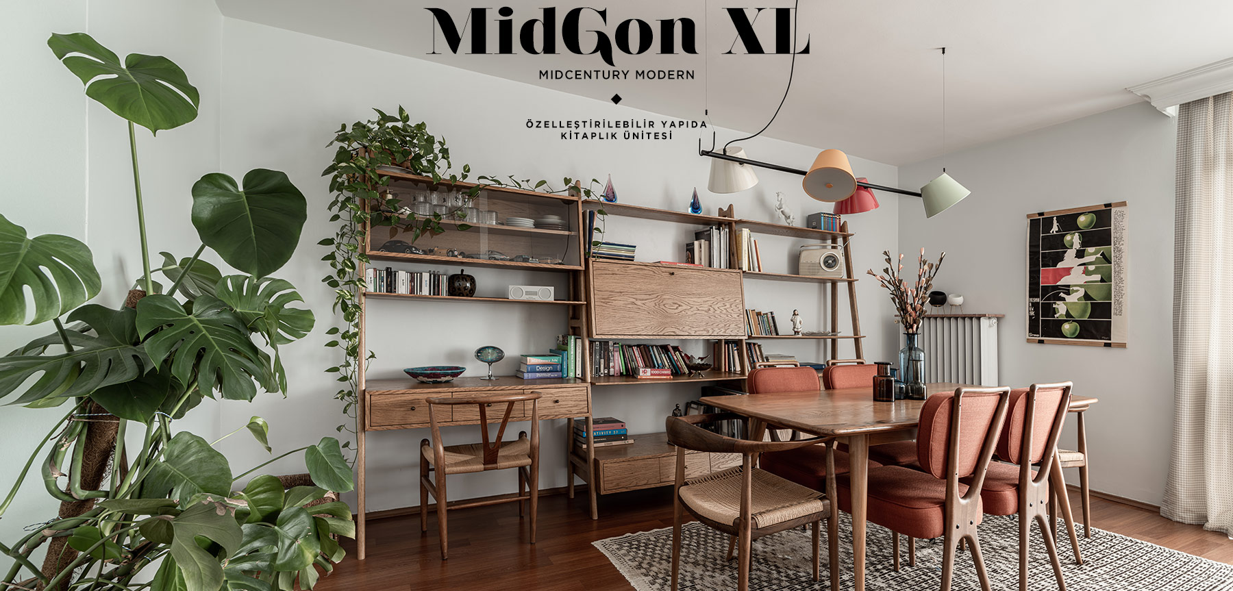 mıdgon xl ünite kitaplık resmi