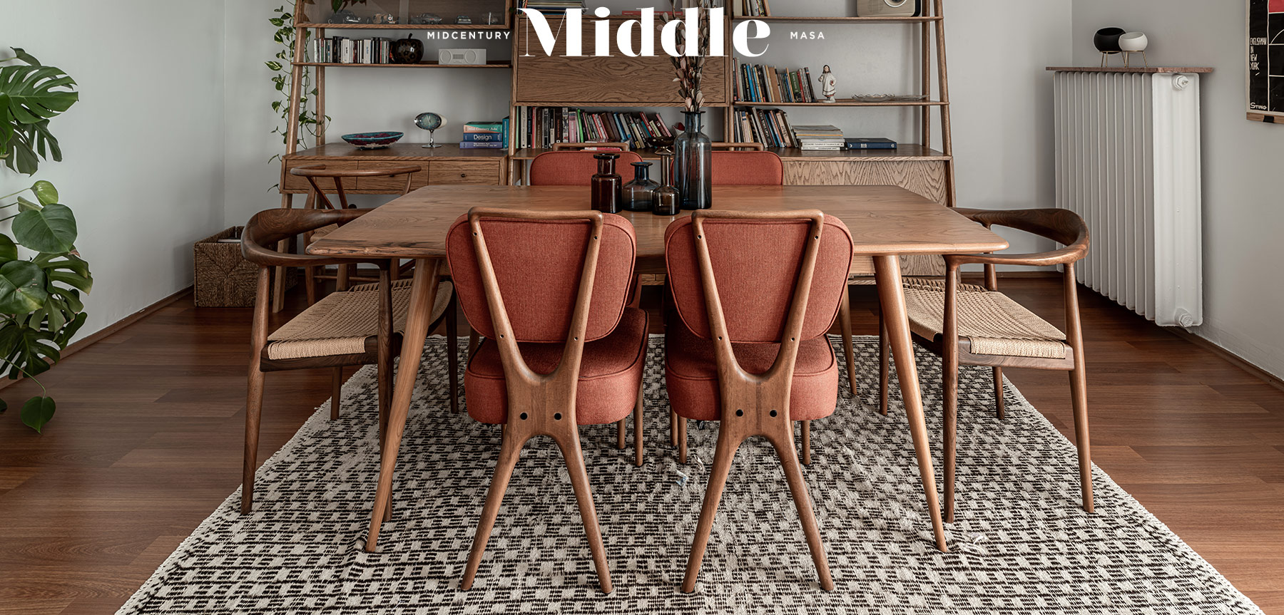 middle midcentury masa 180x90 resmi