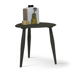 danısh™ m antrasit yan sehpa resmi