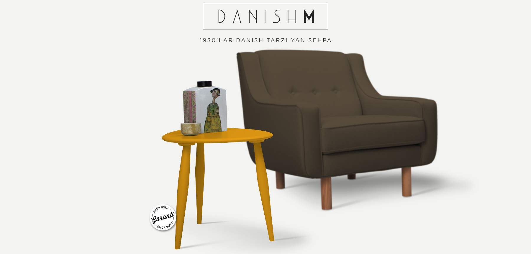 danısh™ m hardal yan sehpa resmi