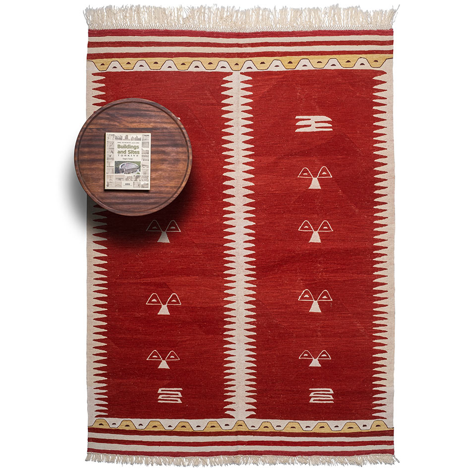 tırnak el dokuması kilim 4,02 m2