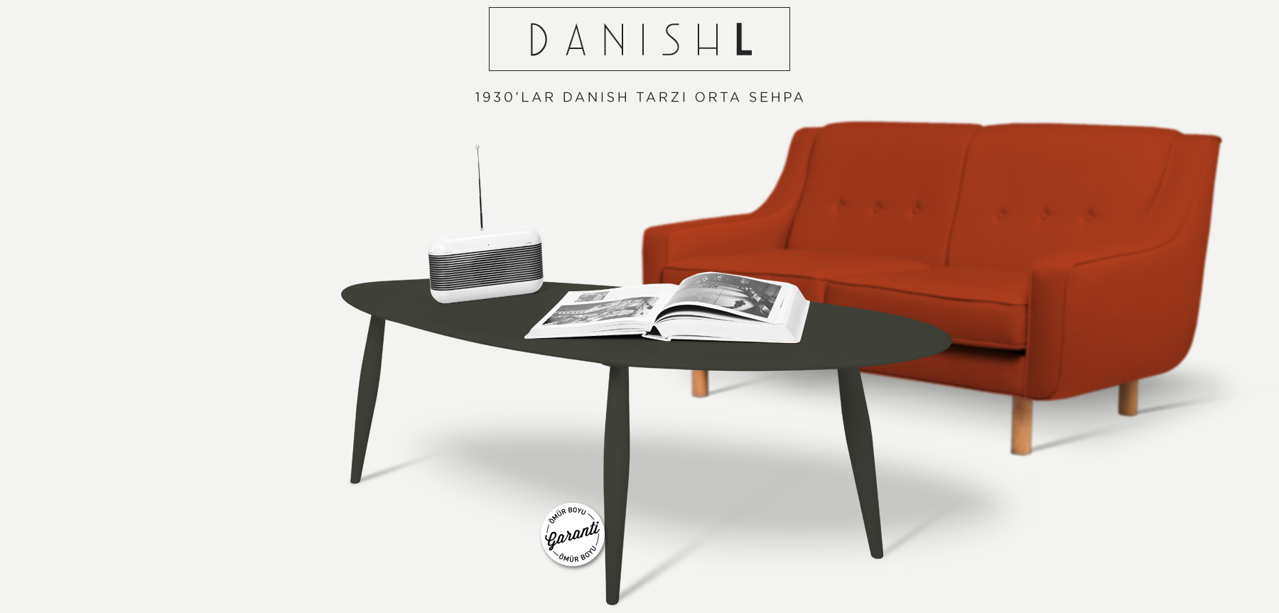 danısh™ l antrasit orta sehpa resmi