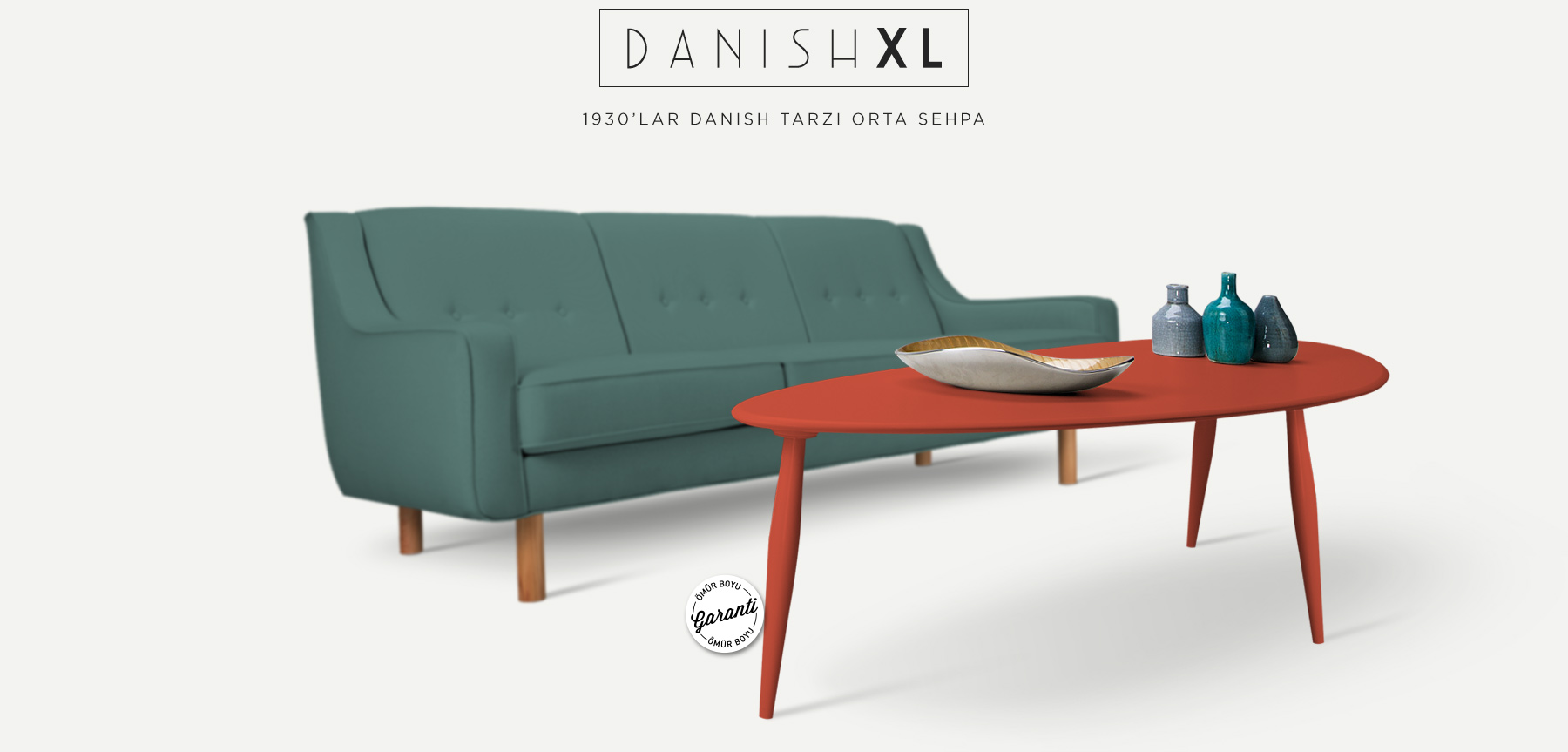 danısh™ xl somon orta sehpa resmi