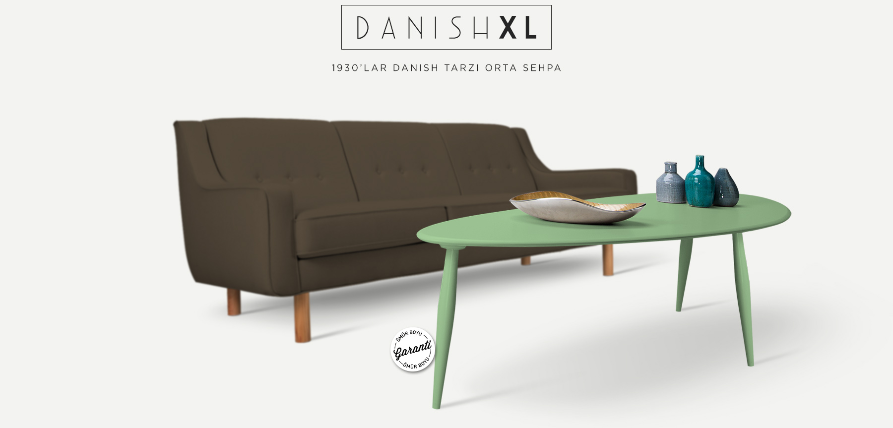 danısh™ xl su yeşili orta sehpa resmi
