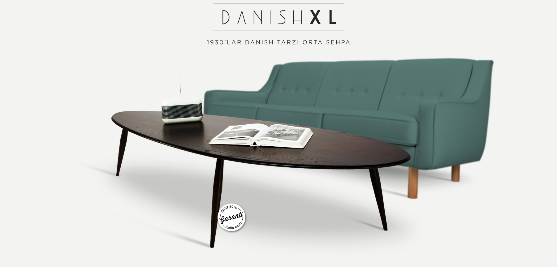 danısh™ xl masif orta sehpa resmi