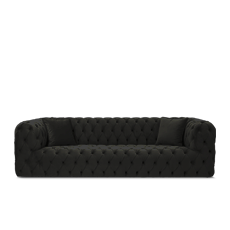 regal üçlü siyah italyan chesterfıeld