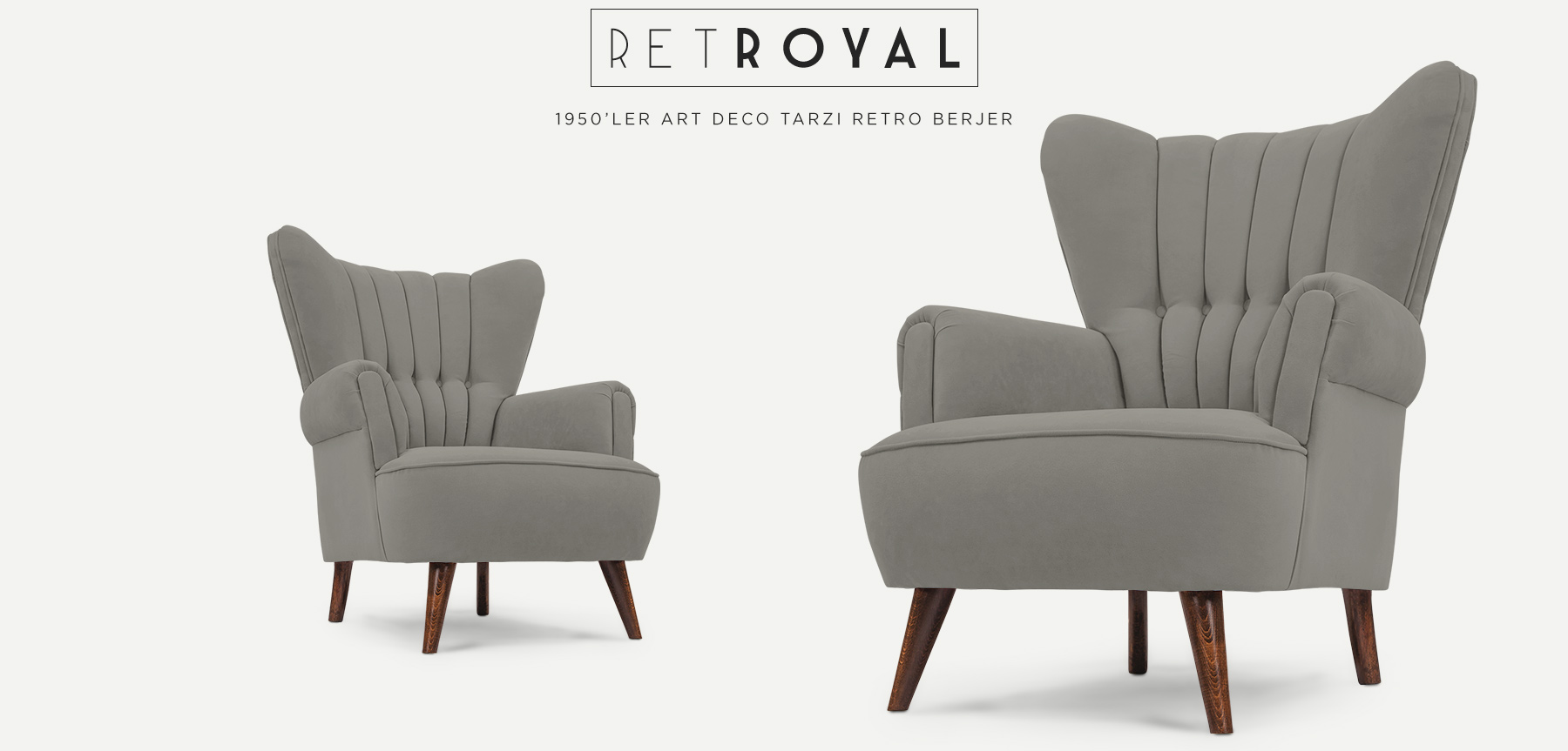 retroyal™ berjer gri resmi